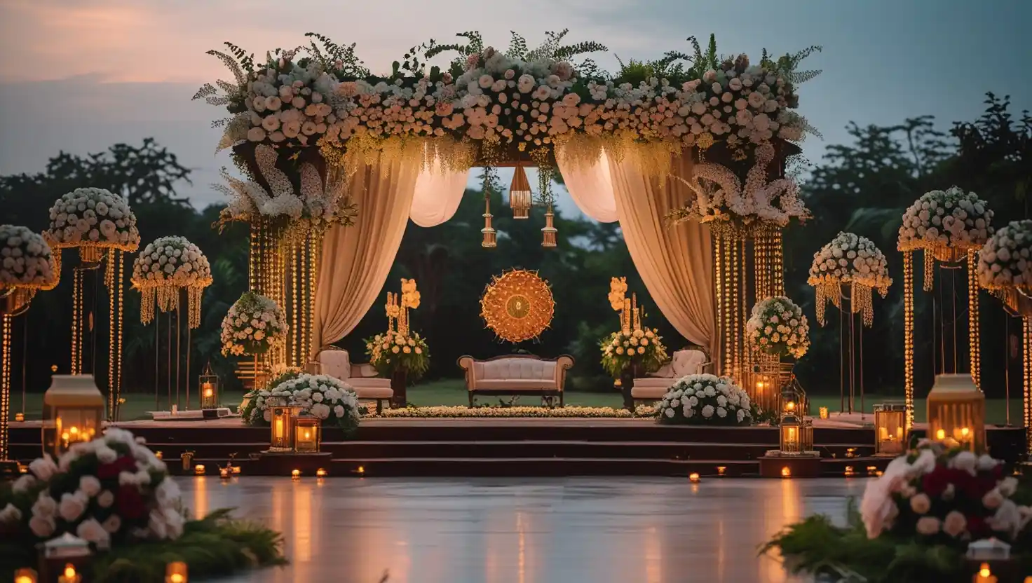 30 Grand Open Ground Wedding Decoration Ideas open ground wedding decoration ideas
