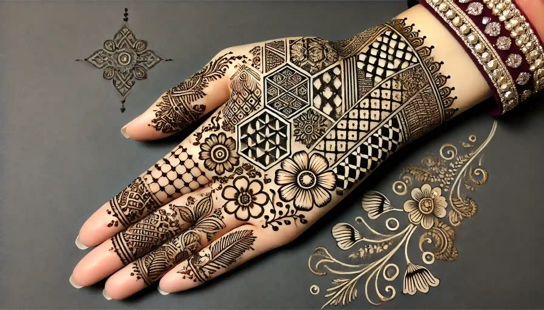 15 Best Bengali Mehndi Designs for the Bride and Maids Bengali Mehndi Design