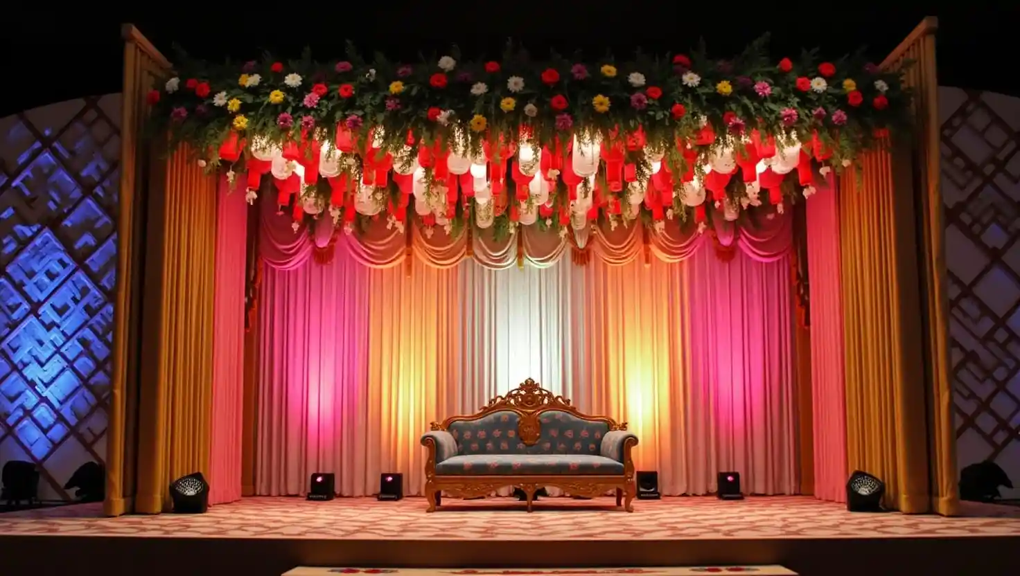 Top 30+ Low Budget Wedding Stage Decoration Ideas Low Budget Wedding Stage Decoration