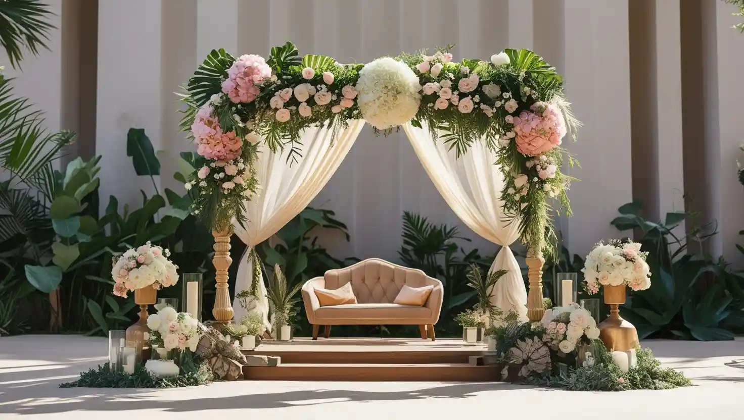 Top 30+ Low Budget Wedding Stage Decoration Ideas Low Budget Wedding Stage Decoration