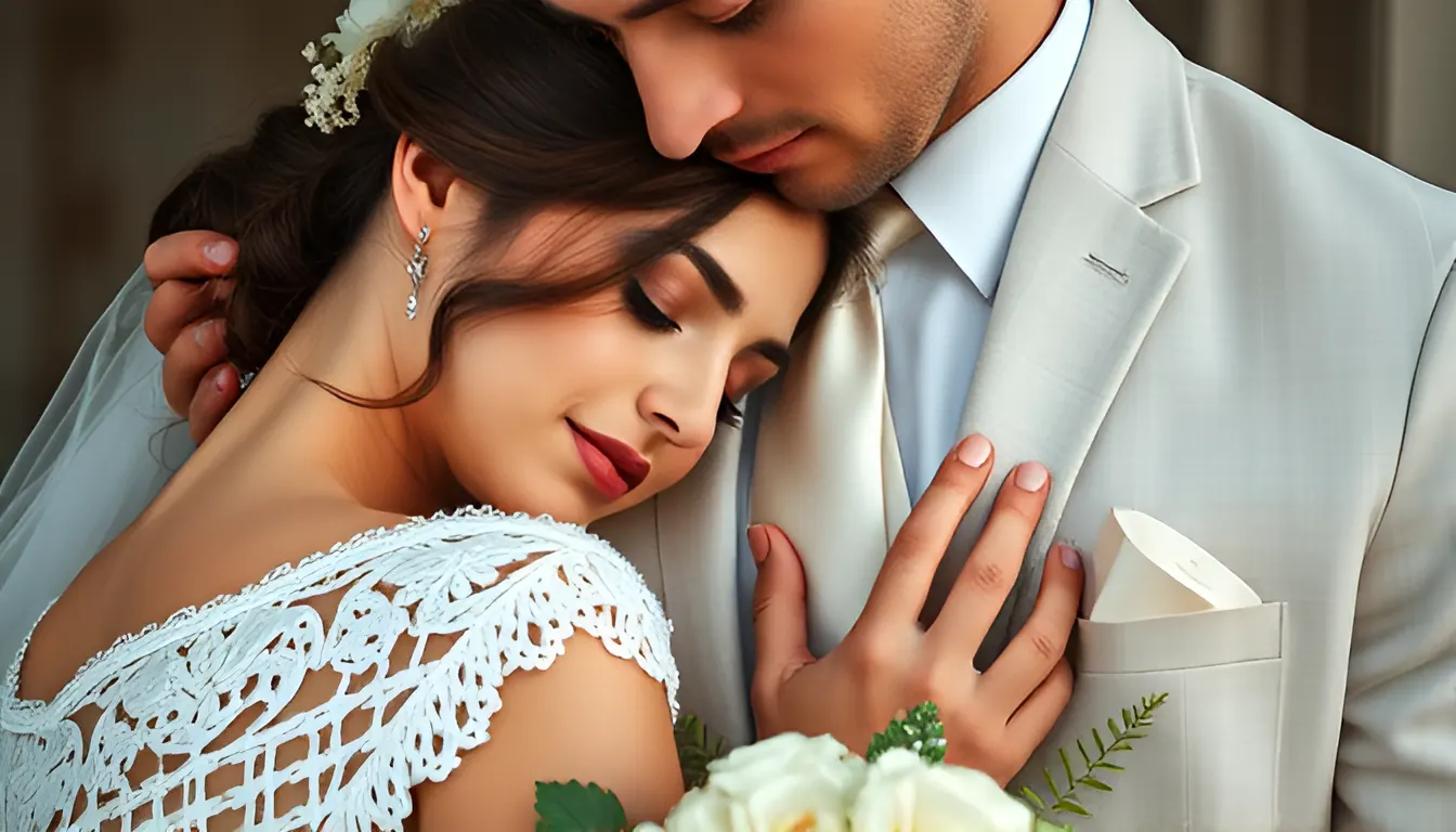 20 Best Romantic Wedding Couple Poses Romantic wedding couple poses