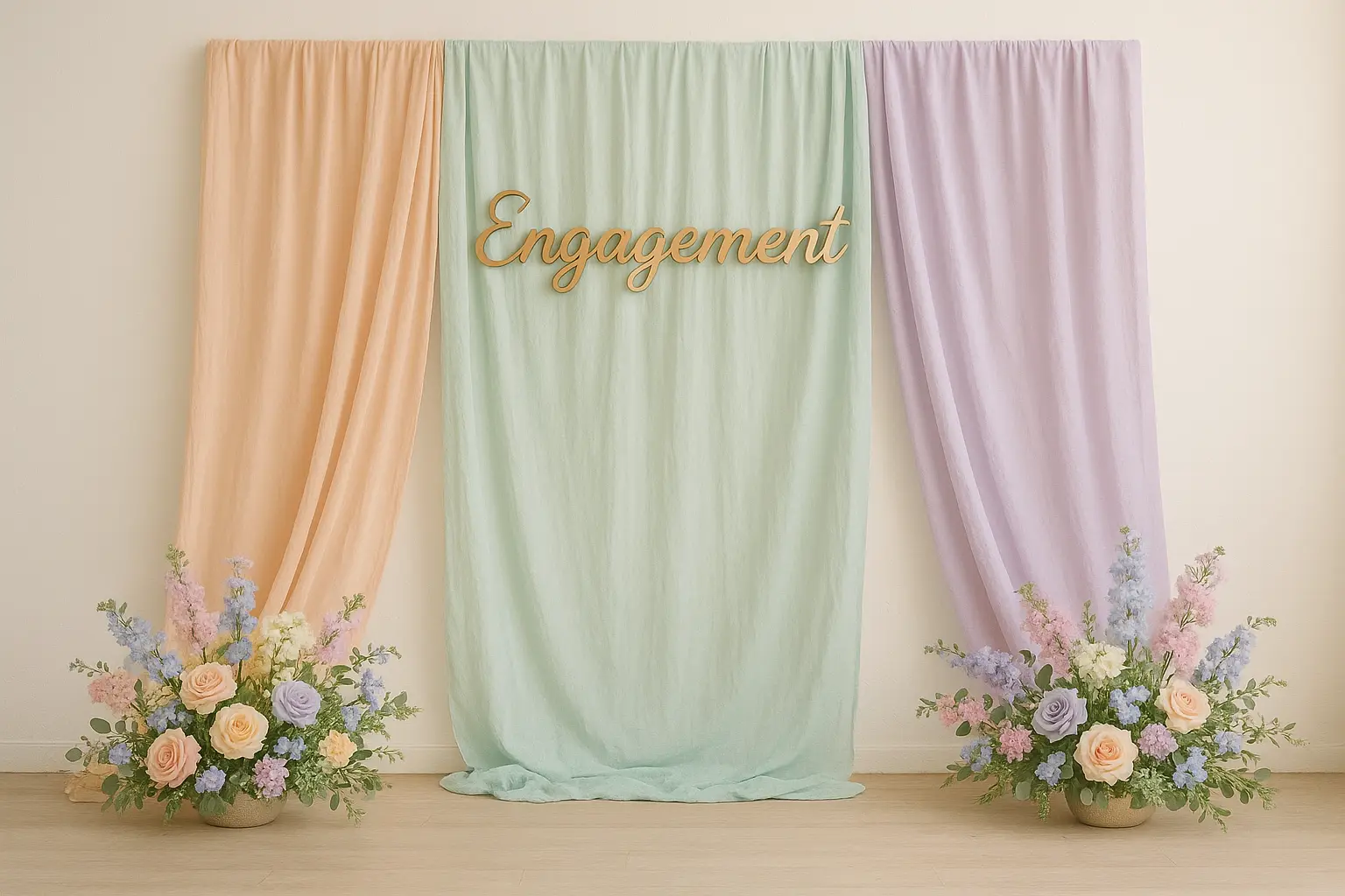 20 Simple Low Budget Engagement Stage Decoration Ideas for Your Special Day 14