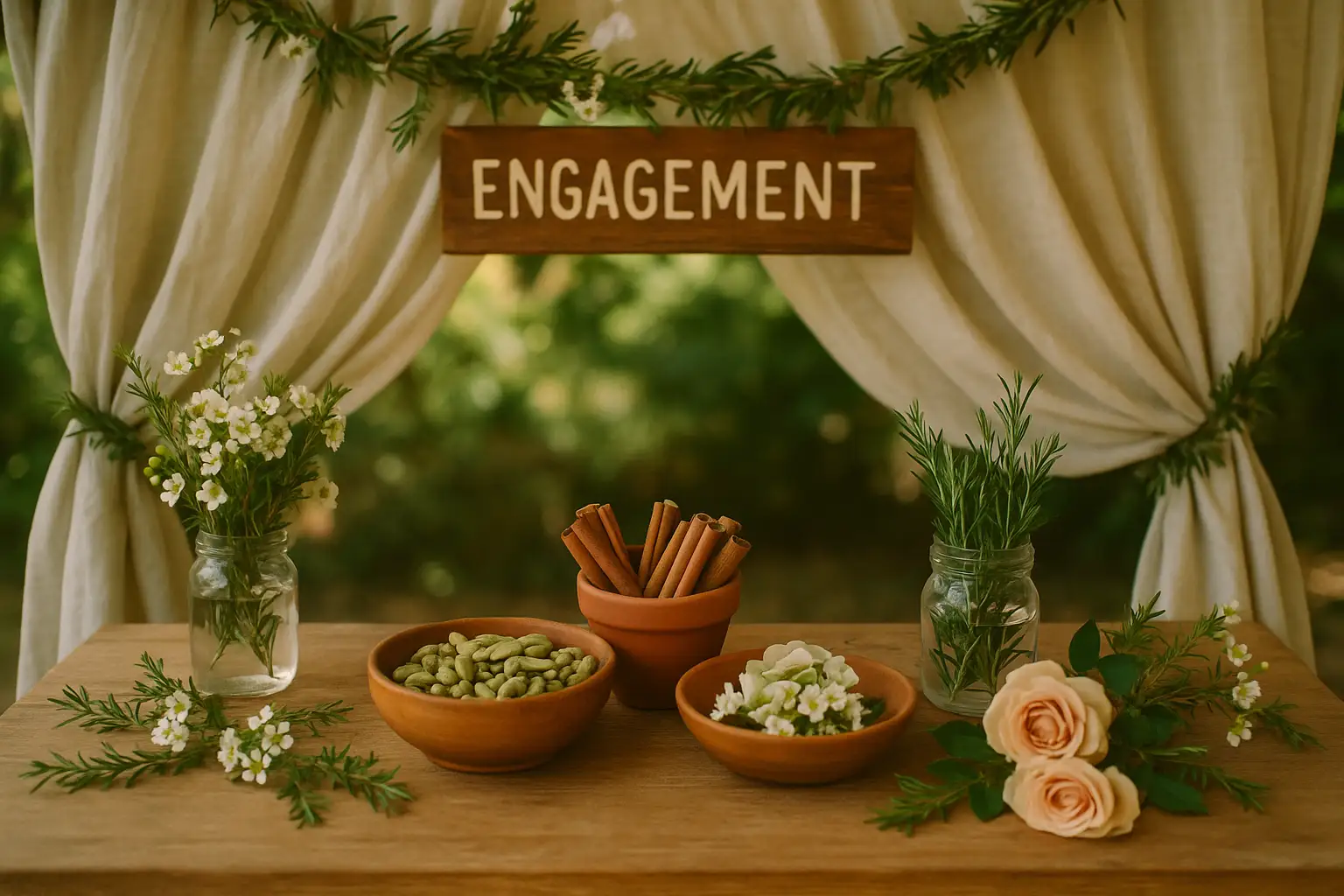 20 Simple Low Budget Engagement Stage Decoration Ideas for Your Special Day 7