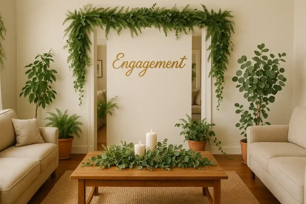 25 Stunning Engagement Decoration Ideas at Home for a Perfect Celebration Engagement decoration ideas at home