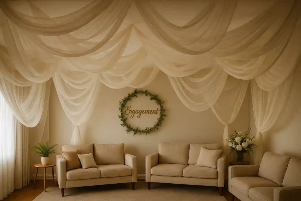 25 Stunning Engagement Decoration Ideas at Home for a Perfect Celebration Engagement decoration ideas at home