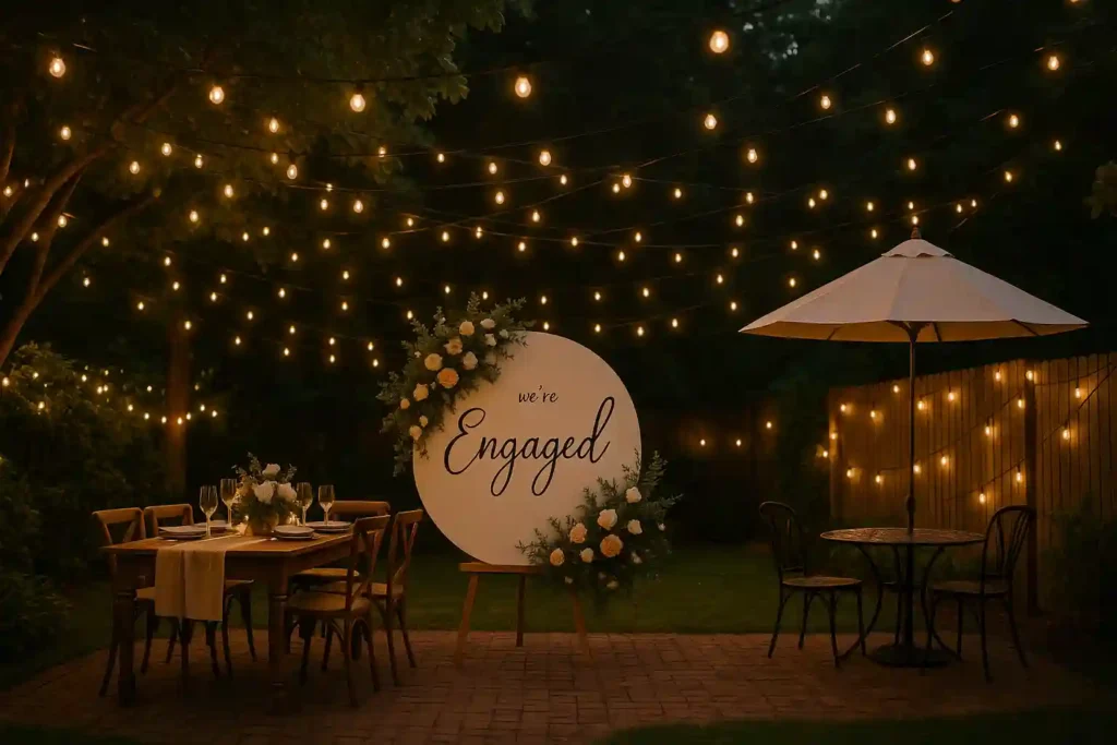 25 Stunning Engagement Decoration Ideas at Home for a Perfect Celebration Engagement decoration ideas at home